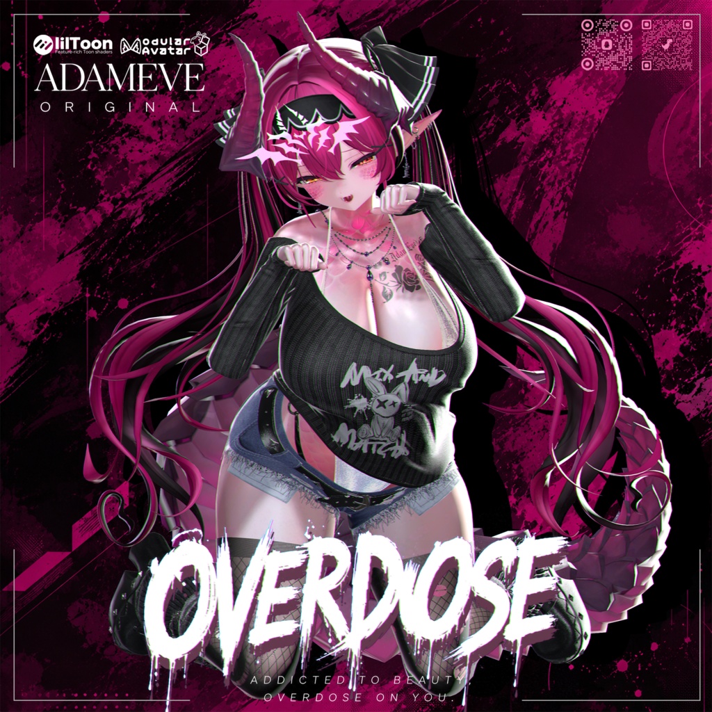 🖤 ダブルビジョン 🖤【OVERDOSE】13アバター対応