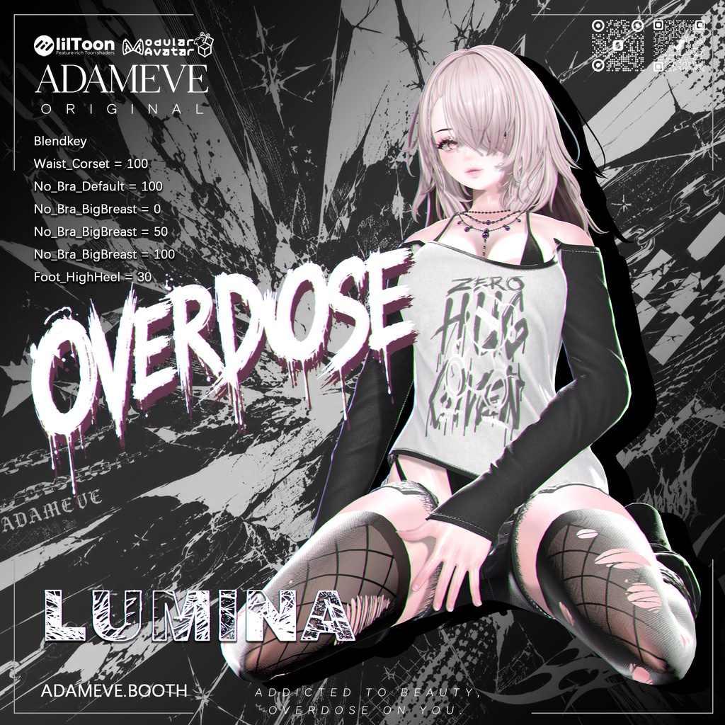 🖤 ダブルビジョン 🖤【OVERDOSE】13アバター対応