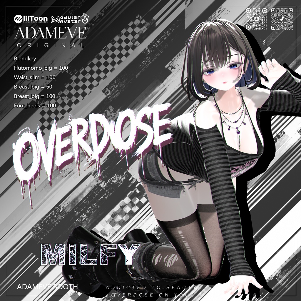🖤 ダブルビジョン 🖤【OVERDOSE】13アバター対応