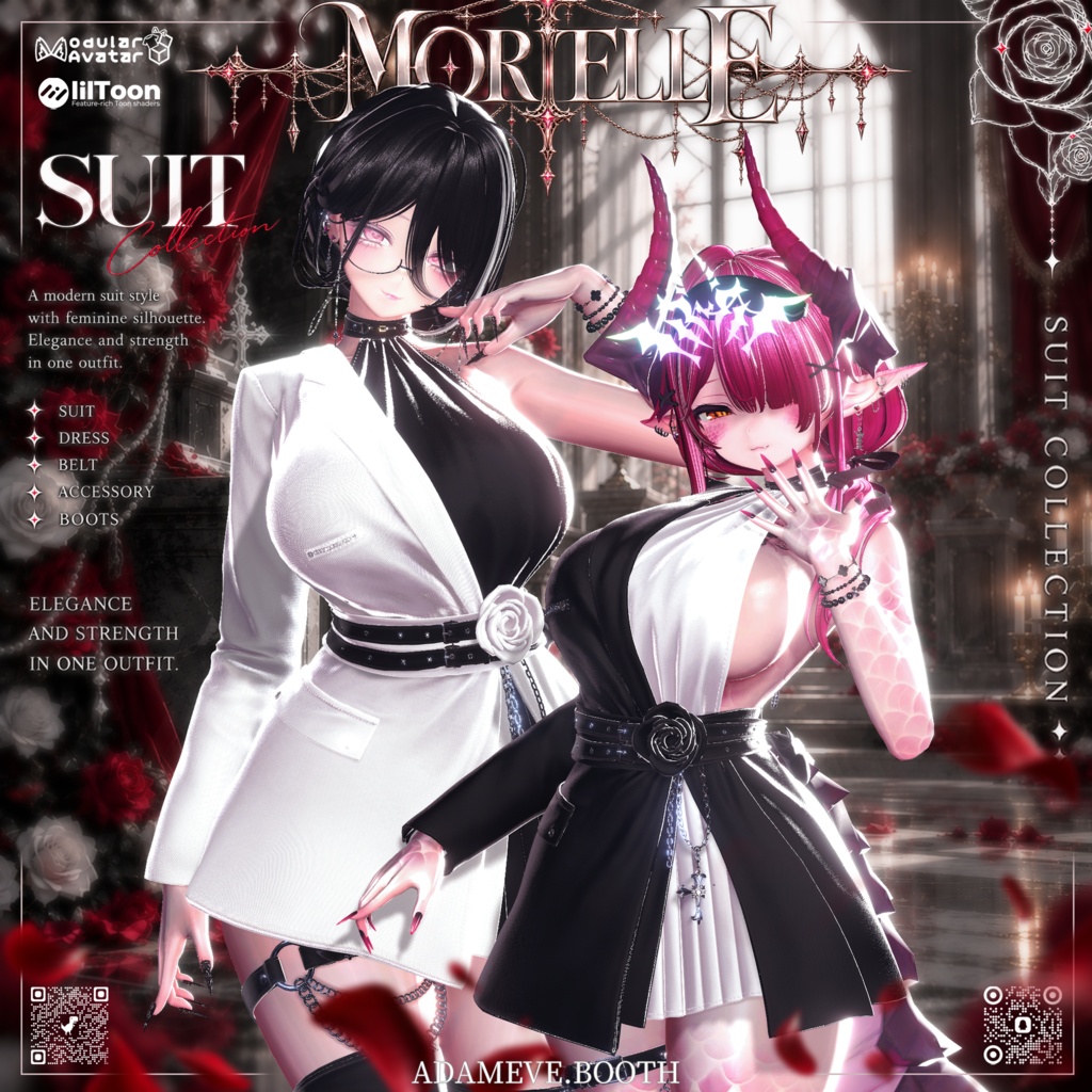 🖤妖艶なる優雅さ🖤【MORTELLE 】13アバター対応