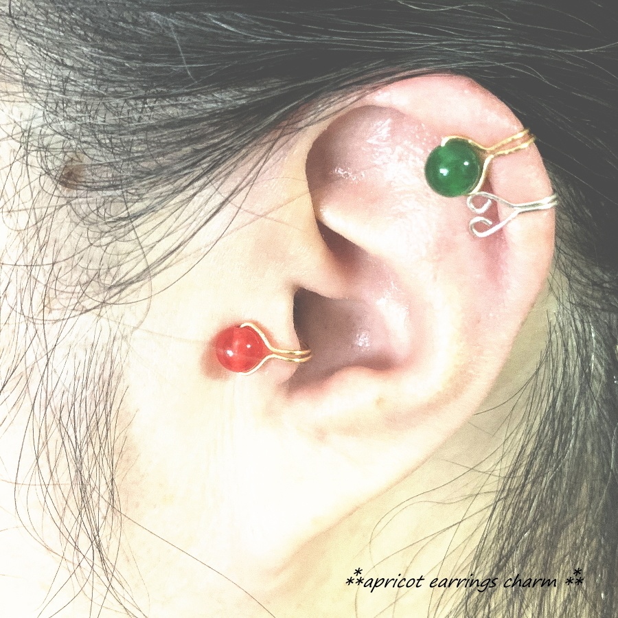 リバーシブル レッドアゲートトラカフ