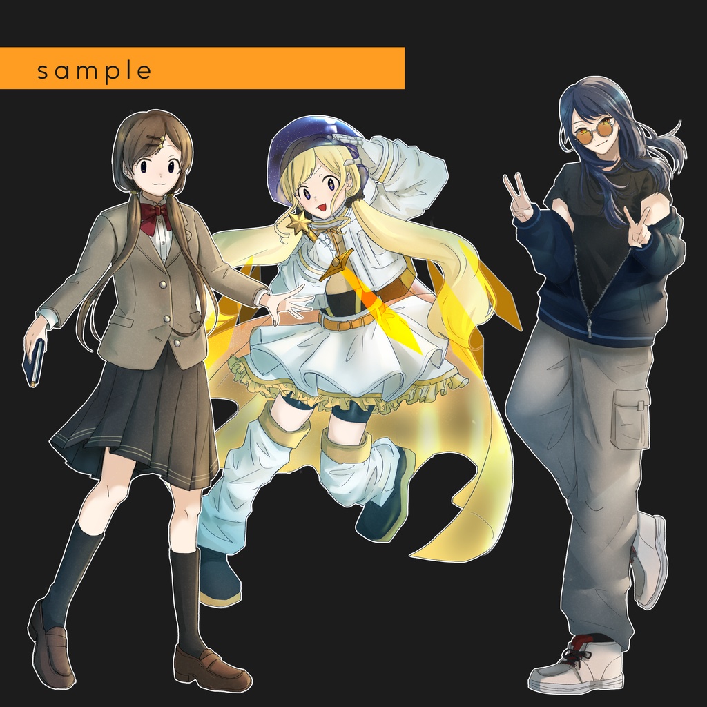 全身立ち絵制作