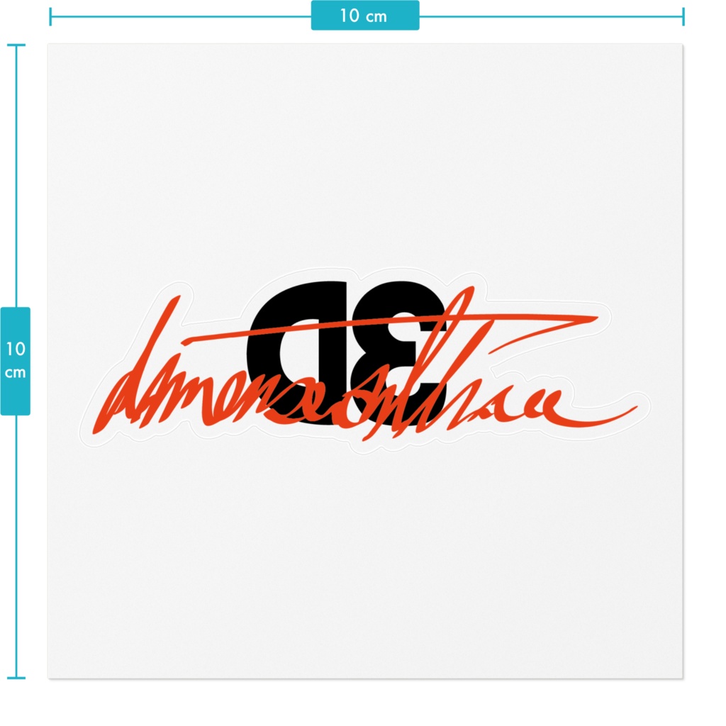 Dimension-3ステッカー