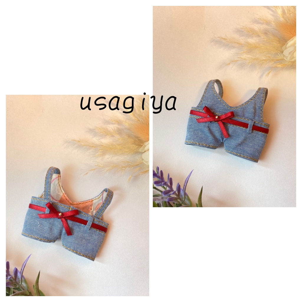 2wayデニムサロペット