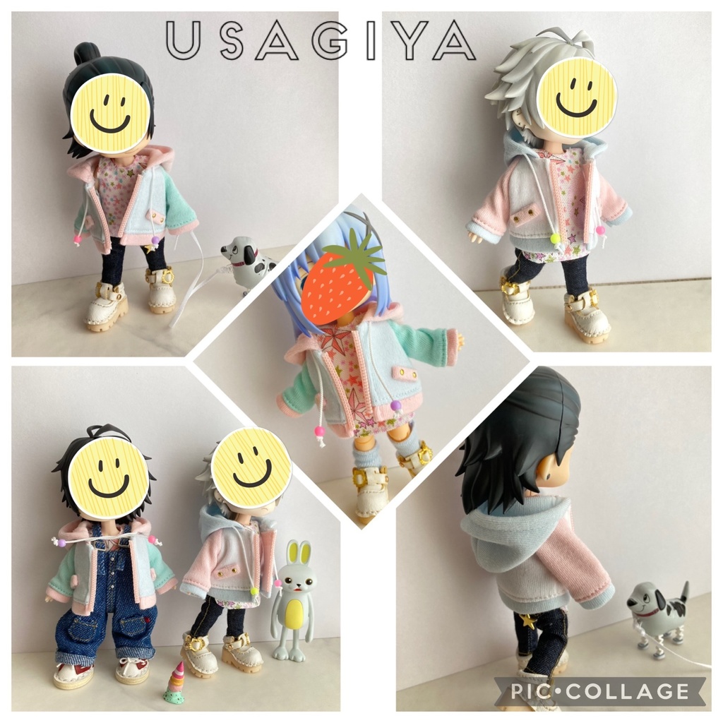 ゆめかわパーカーとインナーセット