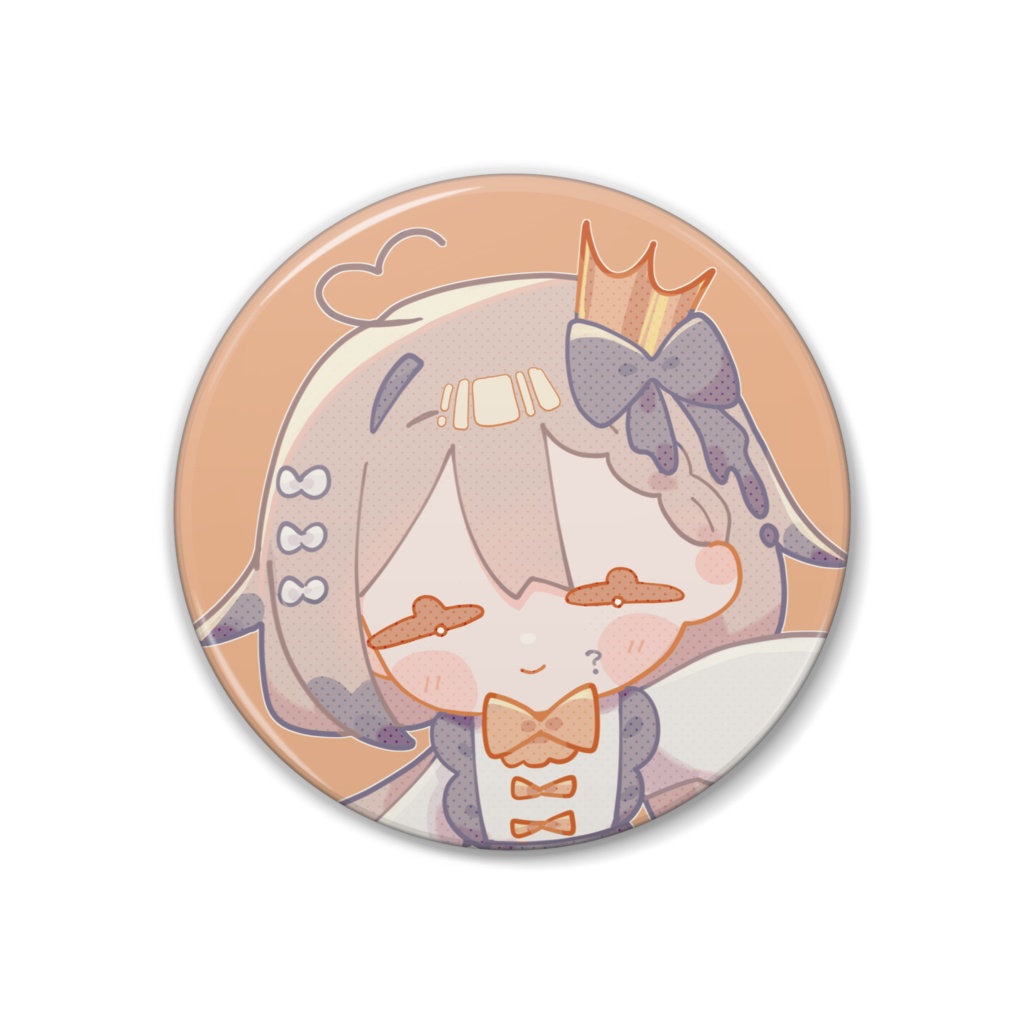 ちびキャラ缶バッジ(にこにこ)