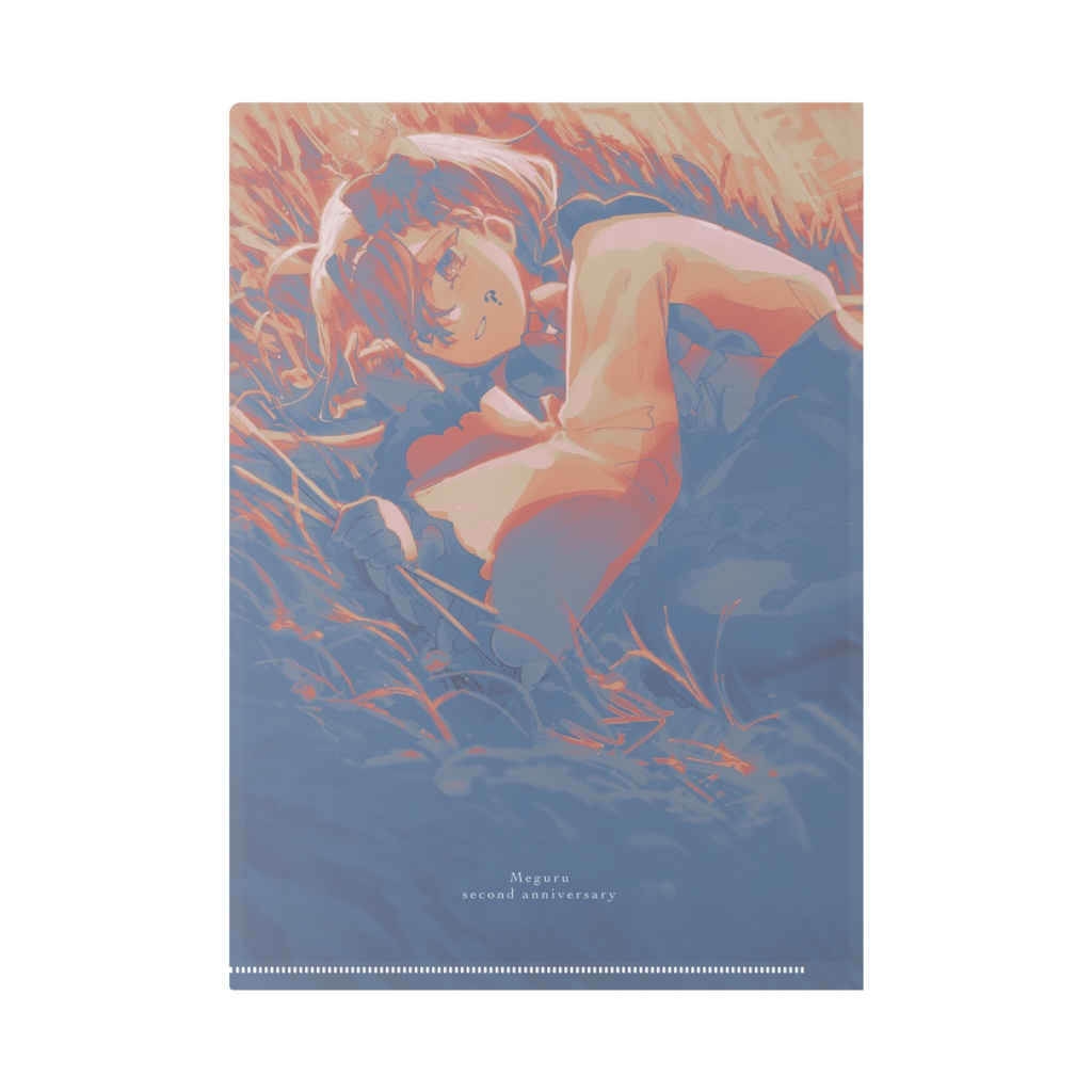 クリアファイル 2周年記念イラスト