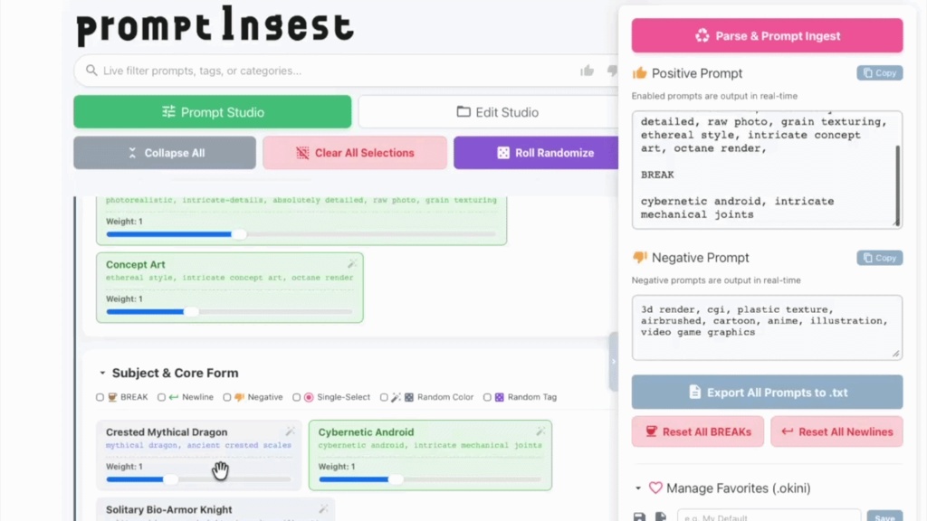 直感的!プロンプト作成! PromptIngest