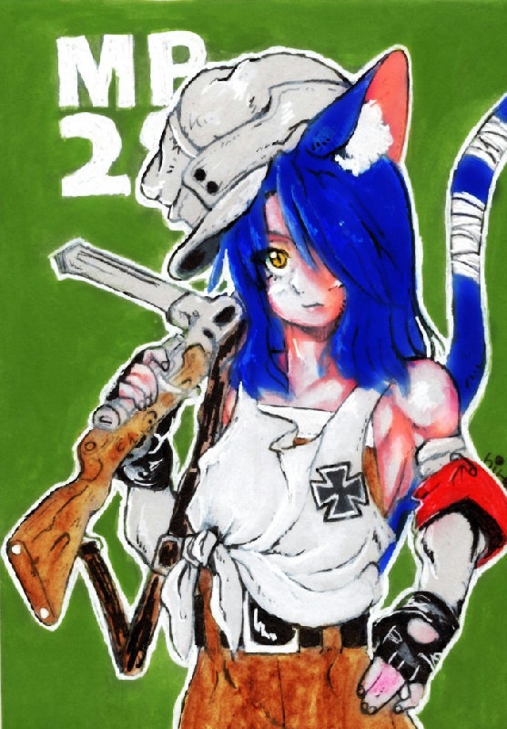 クリアポストカードセット*ドイツネコ