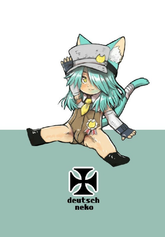 クリアポストカードセット*ドイツネコ