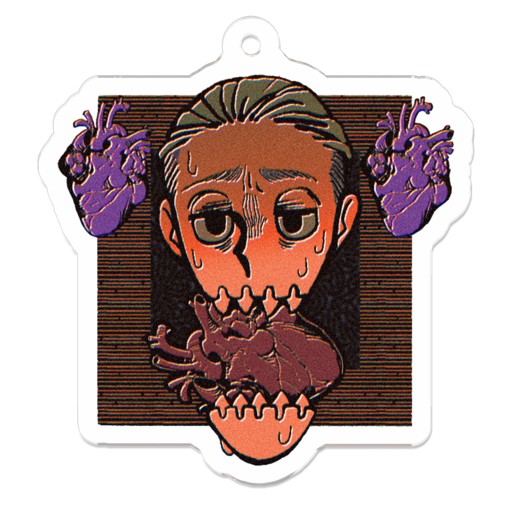 アクリルキーホルダーP