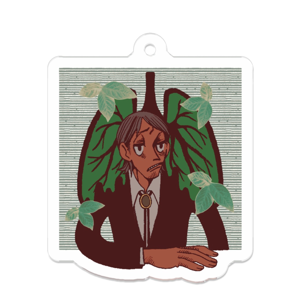 アクリルキーホルダーJ