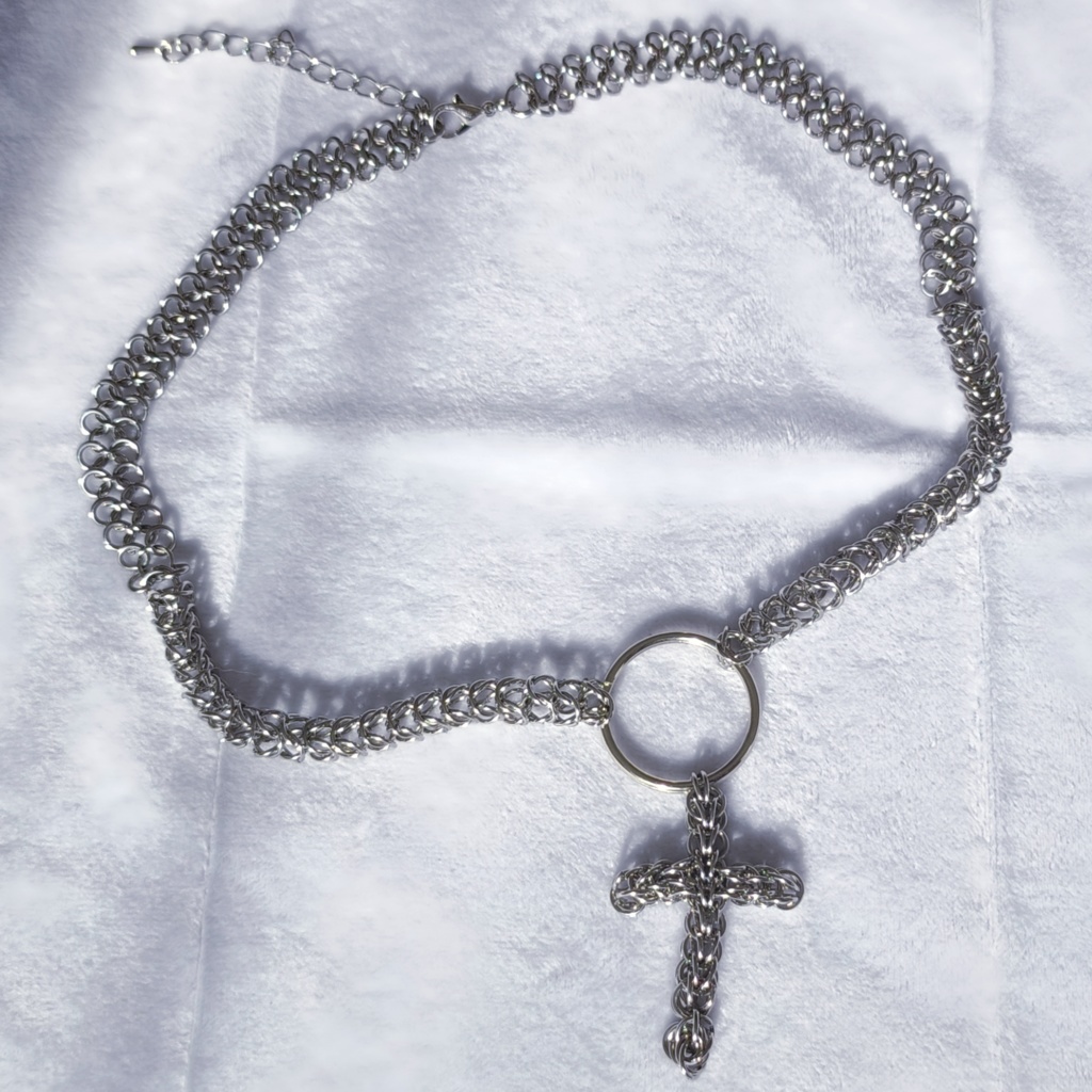 チェインメイル　十字架