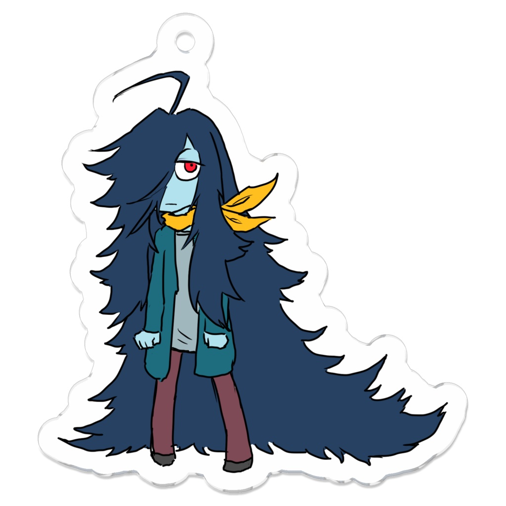 【アクキー】毛玉 ~人形之姿~