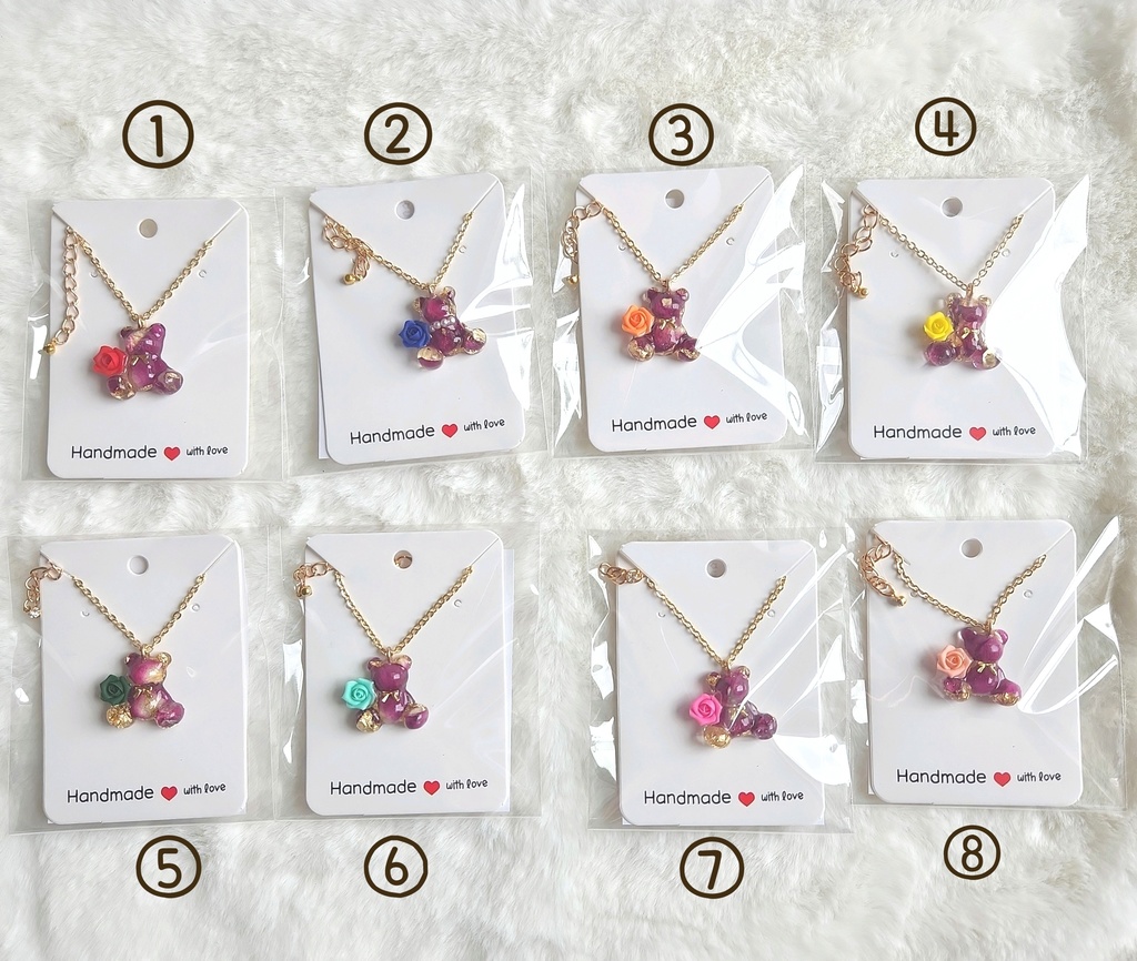 [準備中]バラくまポシェット🌹🧸延長ｱｼﾞｬｽﾀｰ