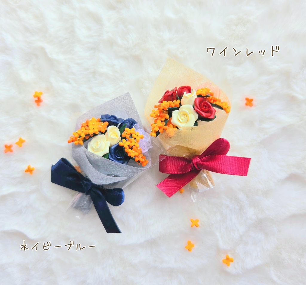 準備中˚⊹ ꕤ金木犀と秋薔薇のブーケꕤ⊹ ˚