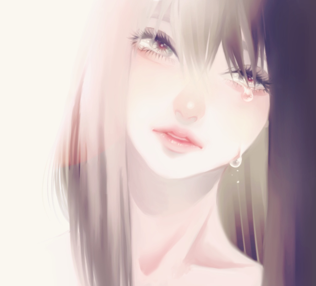 ポスター【儚げに】