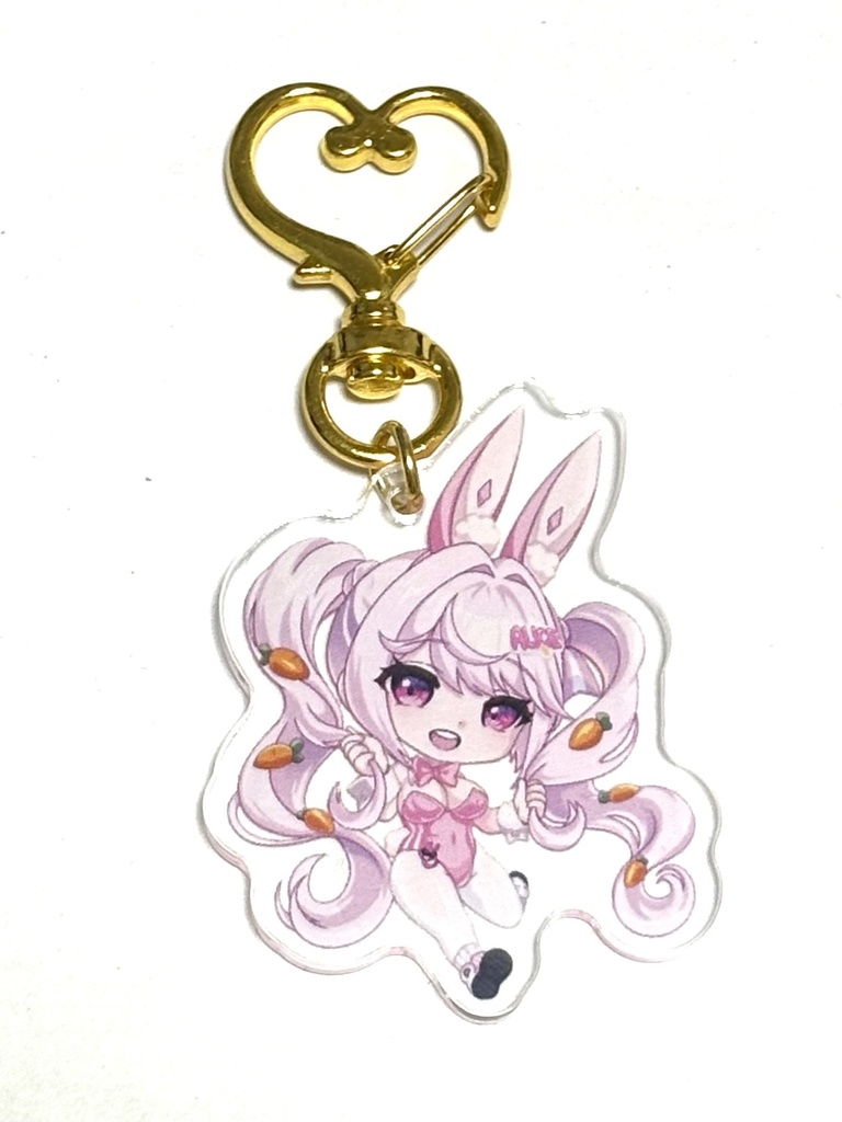 【アリス:ワンダーランドバニー】アクキー＆ポスカ付き｜ちし共5頒布・約8cm｜数量限定