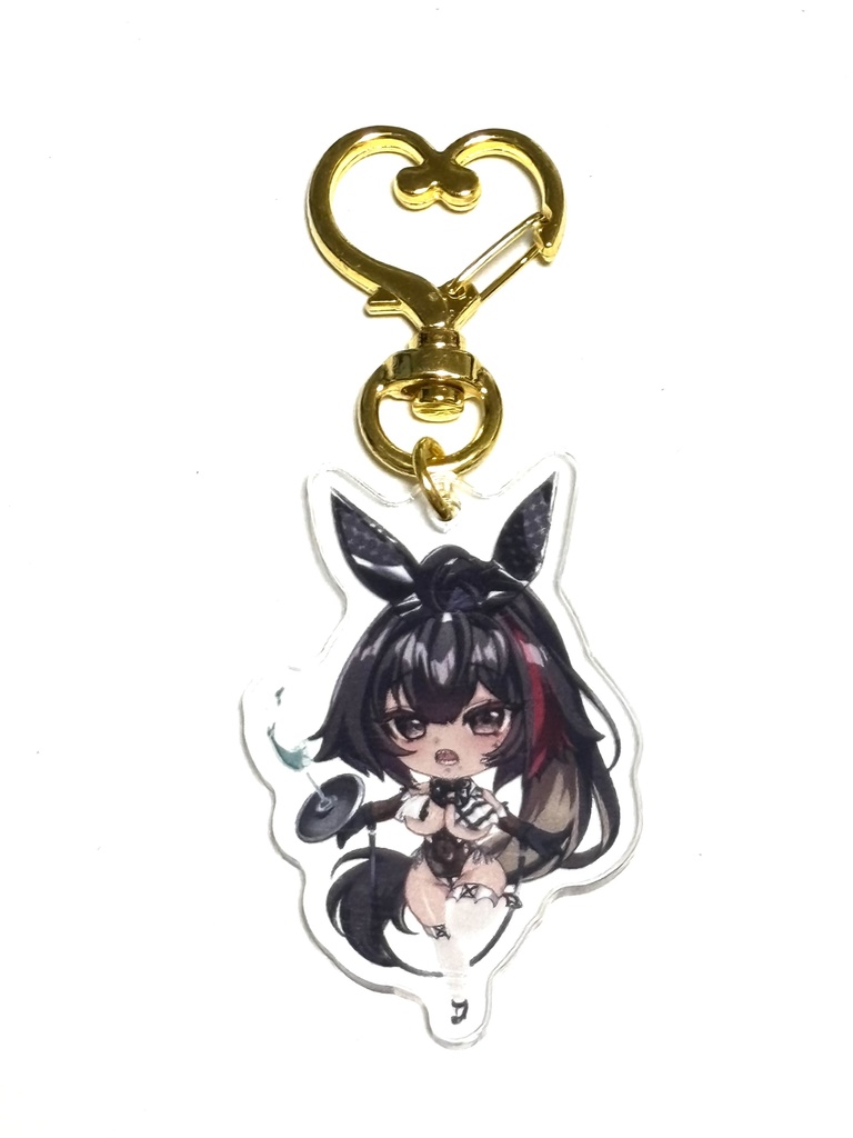 【ベイ:ラディアラントラビット】アクキー＆ポスカ付き｜ちし共5頒布・約8cm｜数量限定