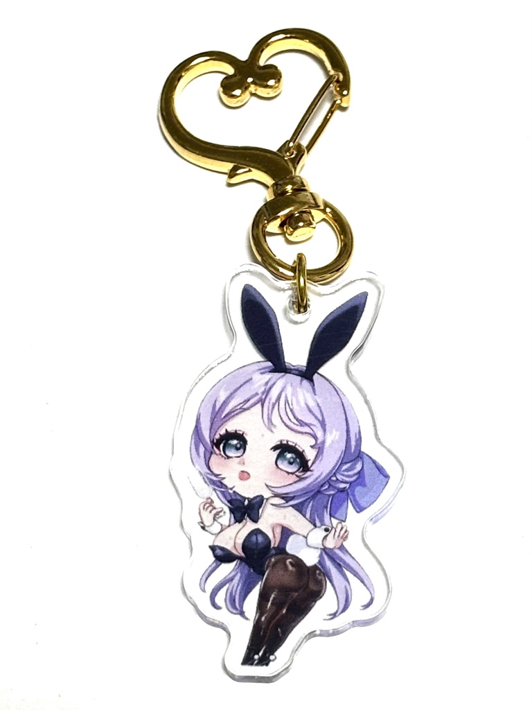 【フォルクヴァン:モイストラビット】アクキー＆ポスカ付き｜ちし共5頒布・約8cm｜数量限定