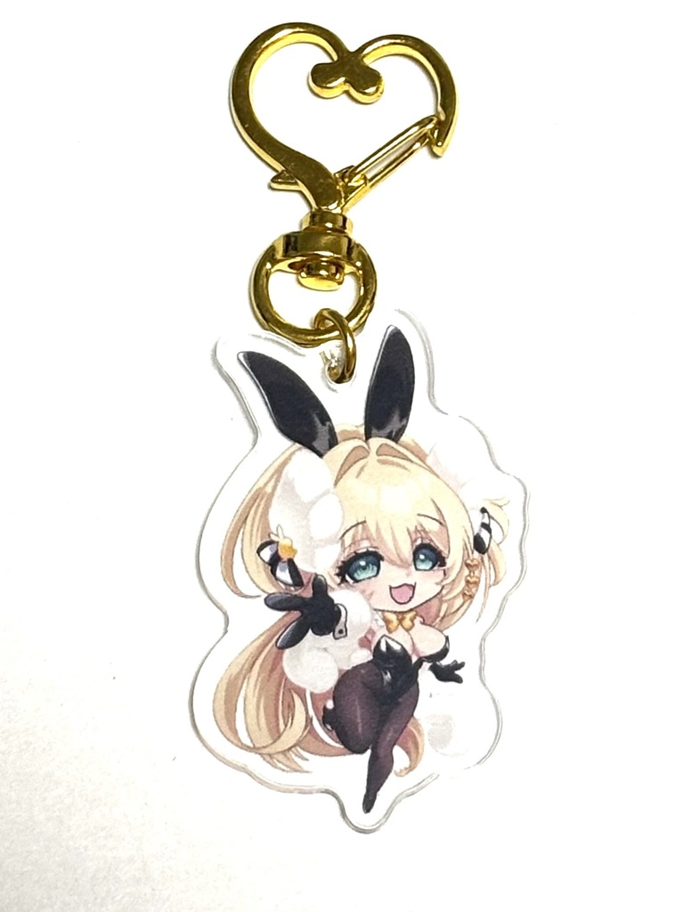 【ルピー:ラグジュアリーラビット】アクキー＆ポスカ付き｜ちし共5頒布・約8cm｜数量限定