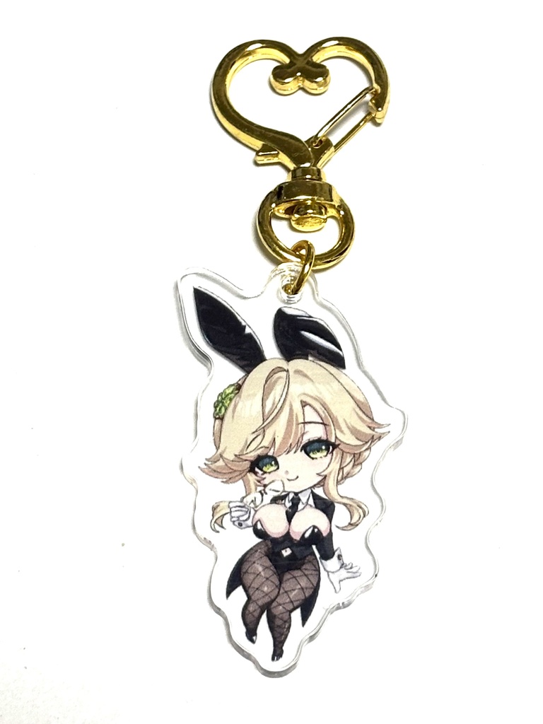 【エード:エージェントバニー】アクキー＆ポスカ付き｜ちし共5頒布・約8cm｜数量限定