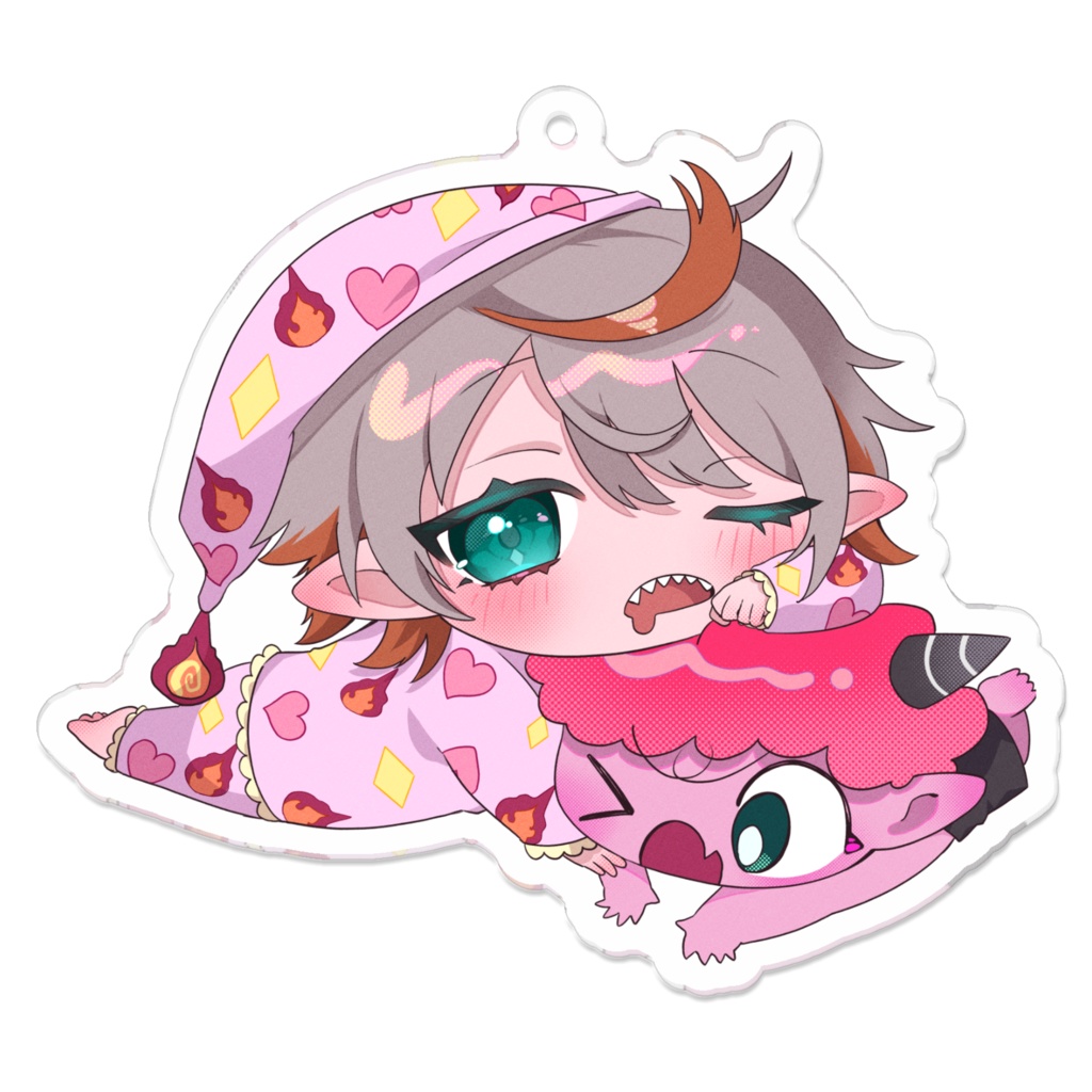 えんまちゃこアクリルキーホルダー