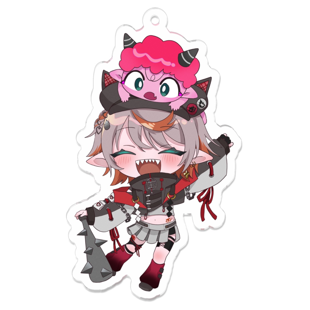 えんまちゃこアクリルキーホルダー
