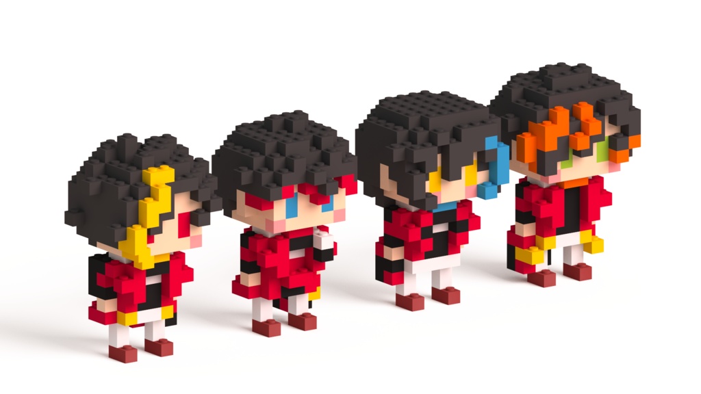 ミタクルブロック:Drop Dead Dolls バレンタイン衣装ver