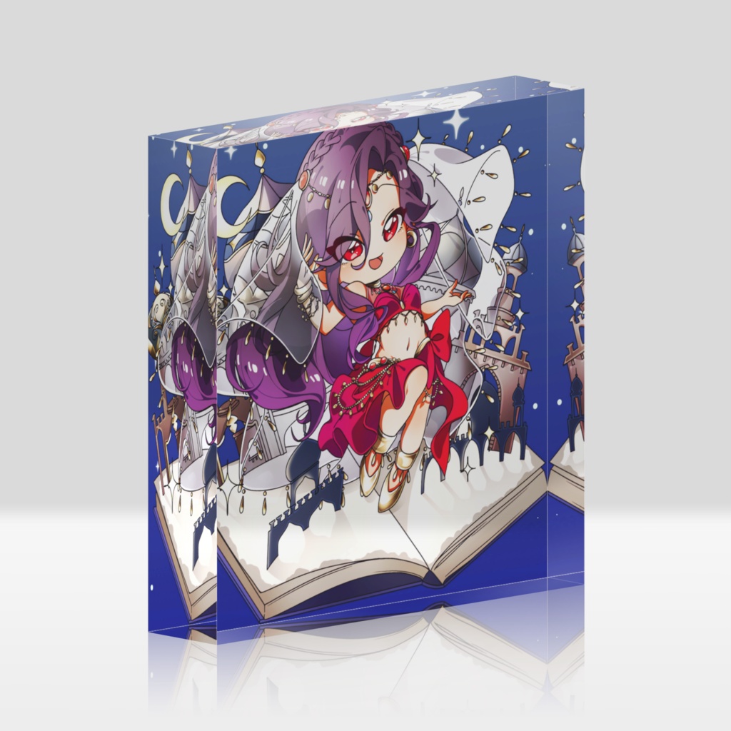 アクリルブロック（背景有り）