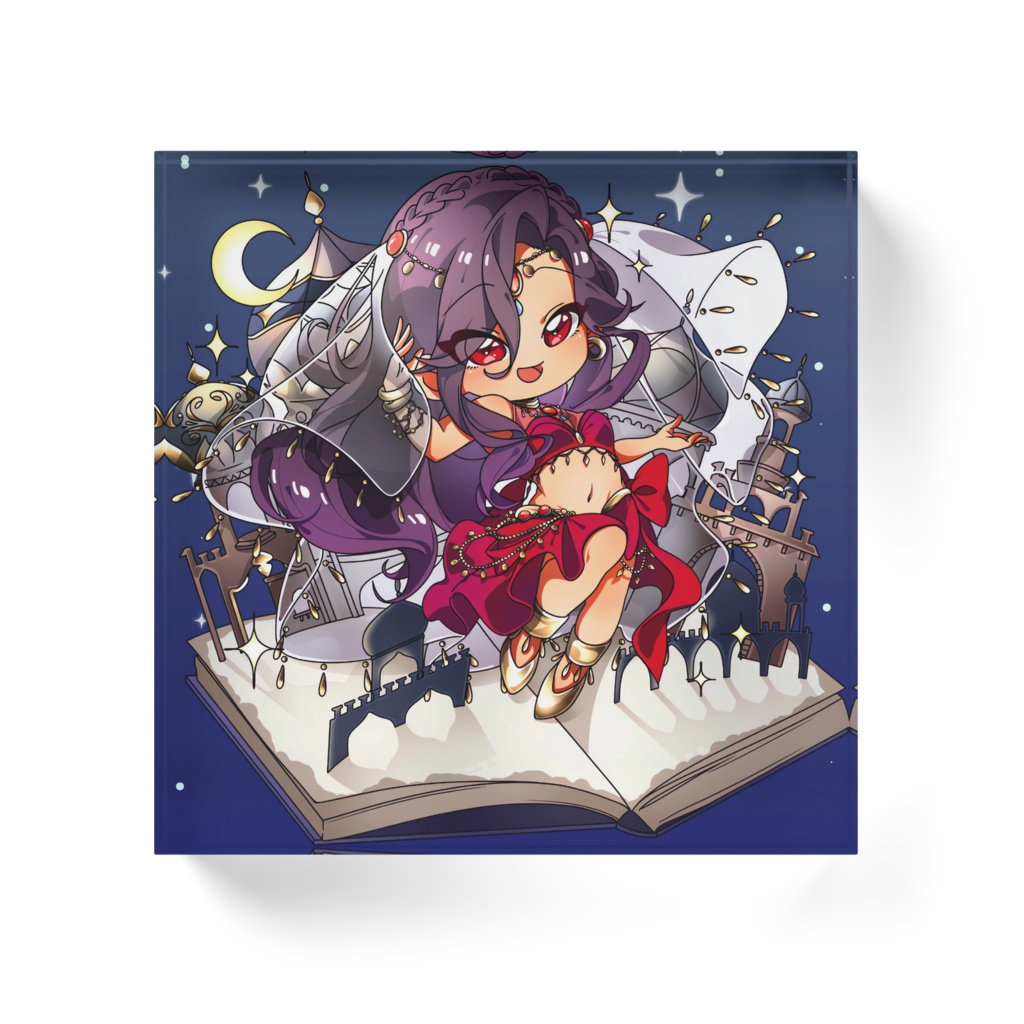 アクリルブロック(背景有り)