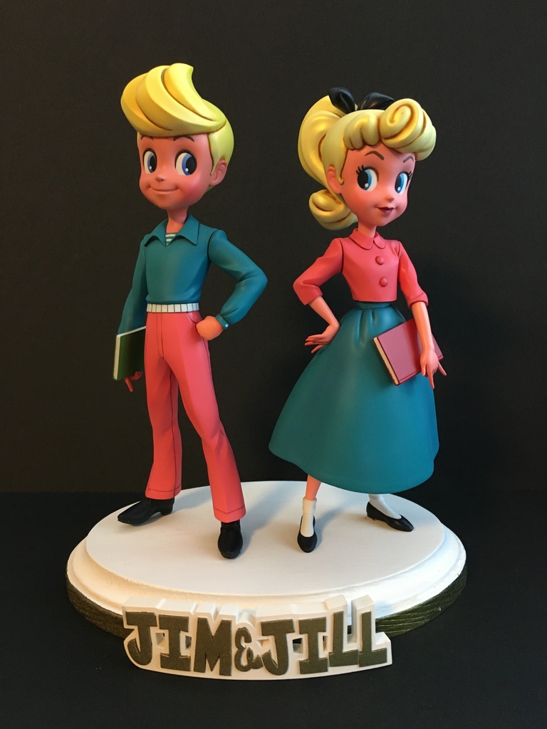 Jim&Jill 未塗装ガレージキット