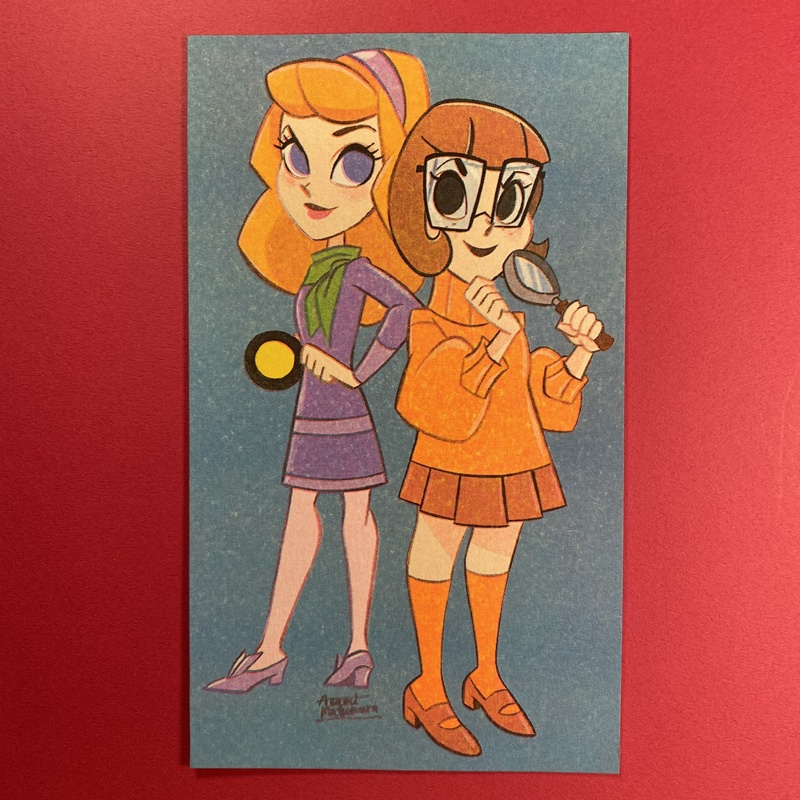 ミニポスター：Daphne&Velma