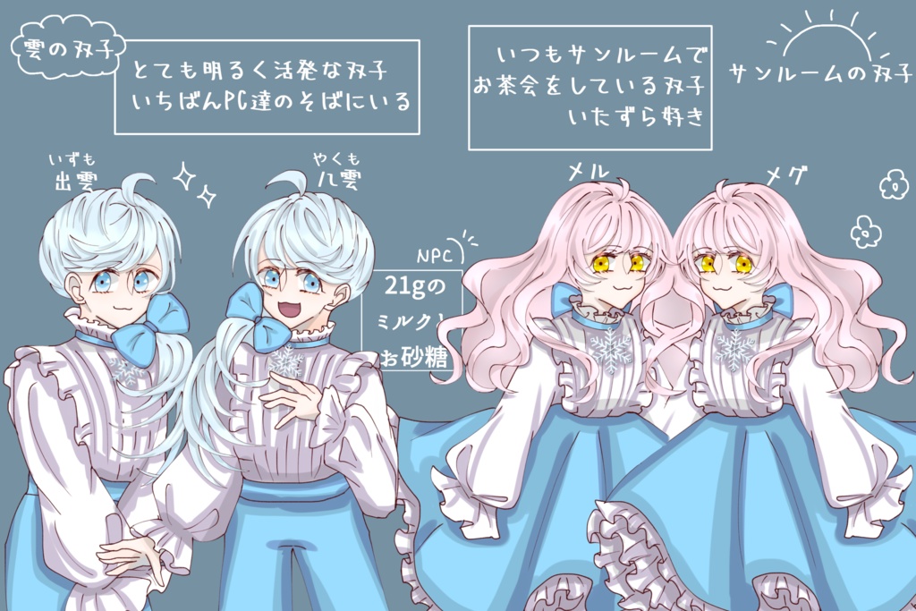 【CoCシナリオ】21gのミルクとお砂糖