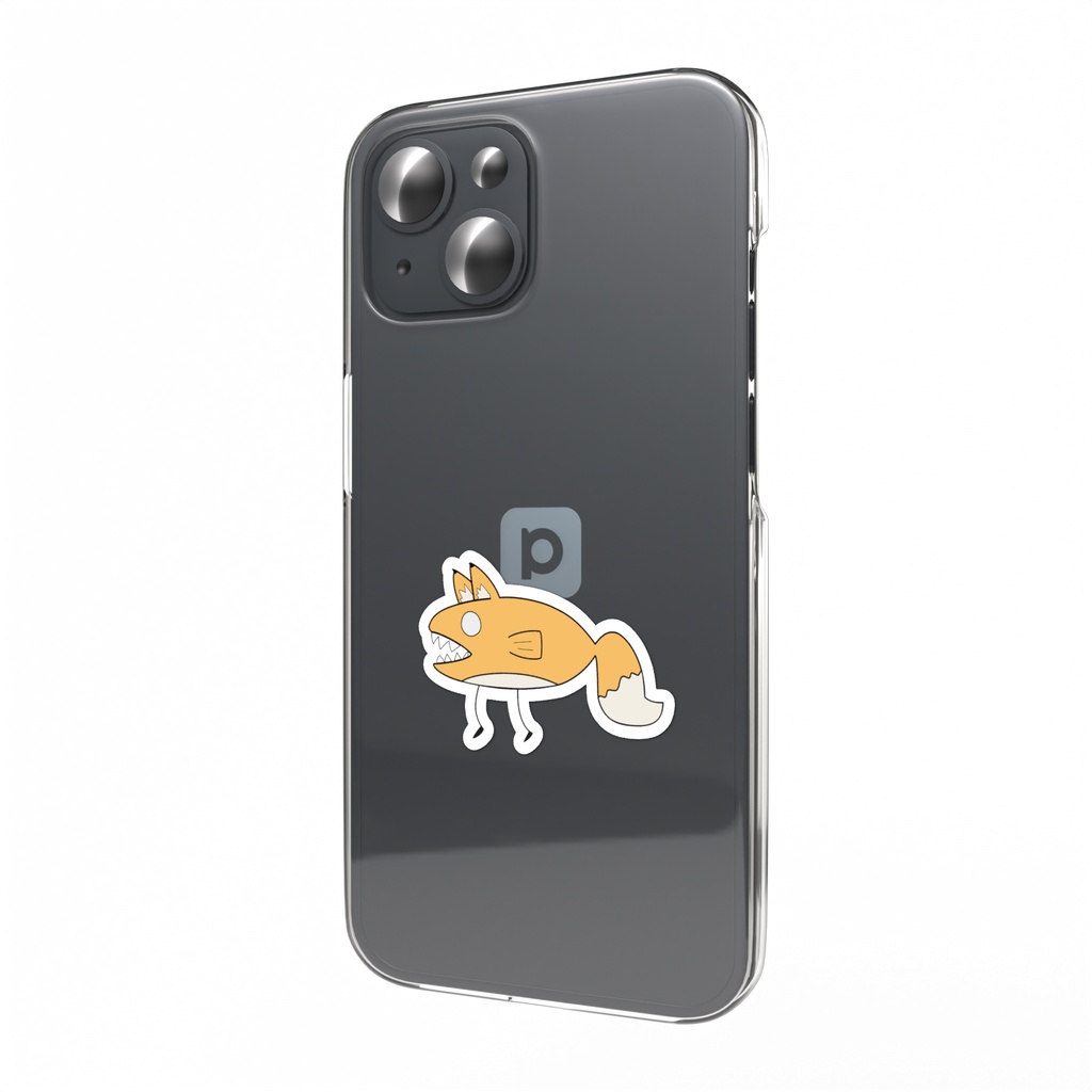 エイチフィッシュデーモン スマホステッカー