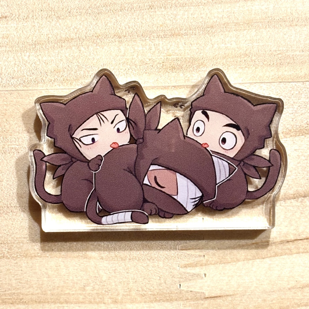 ねこちゃん自立アクリルスタンド