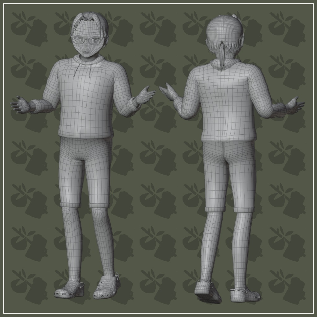 オリジナルの3DモデルBaxter | Original 3d Model "Baxter"