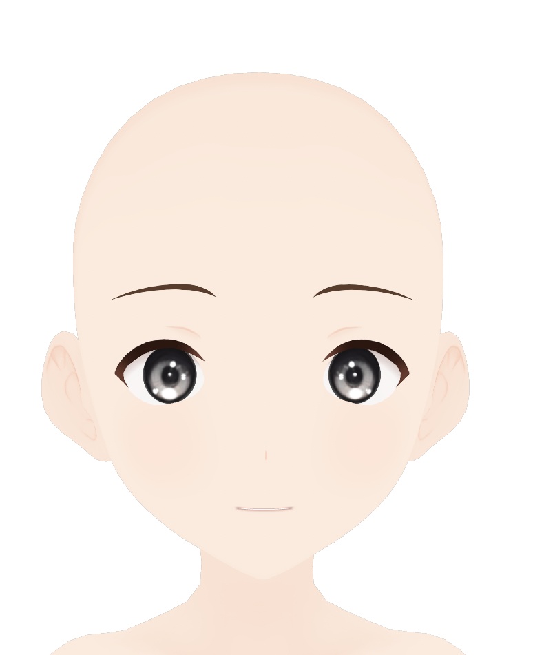 Iris Texture for vroid - 14 colors + recolorable