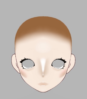 Gyaru Style face for vroid