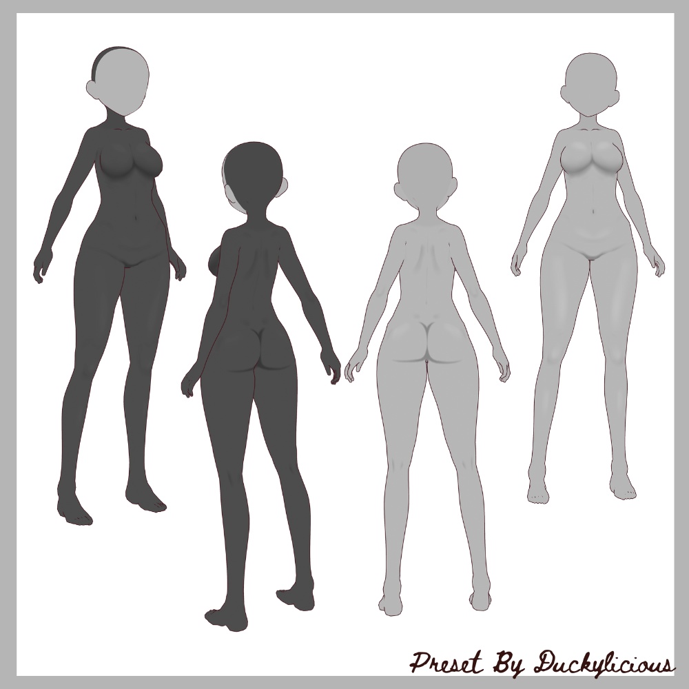 Vroid female skin texture