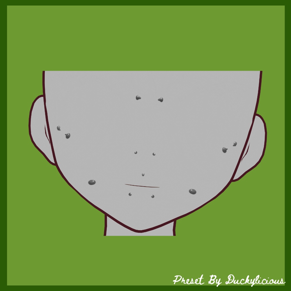 Vroid - Facial variety piercings