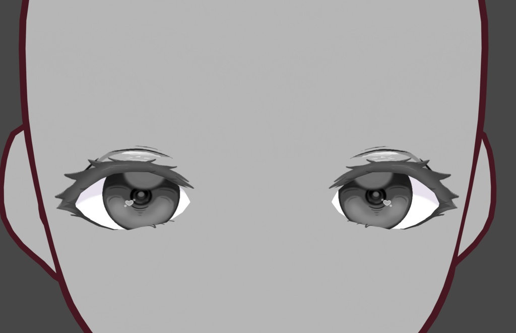 VRoid - Recolorable Eye Set