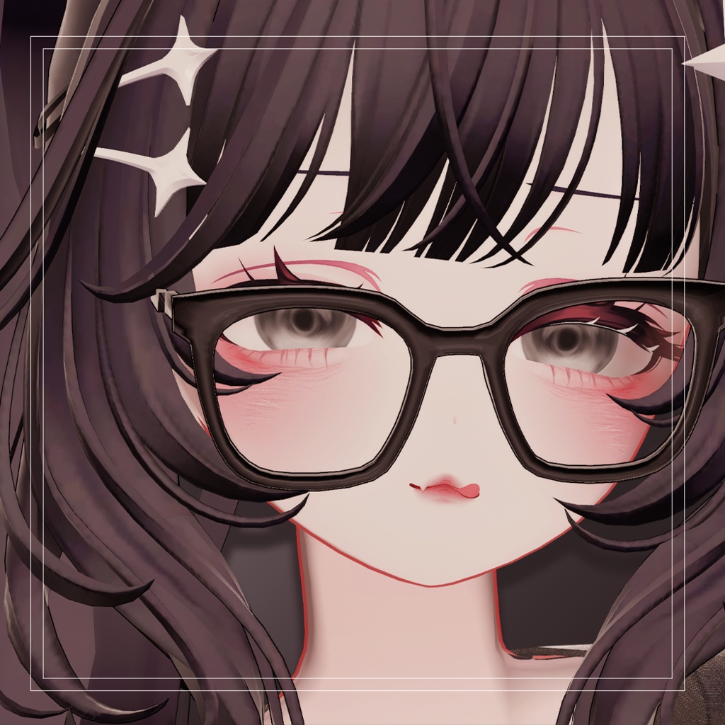 【愛莉(Airi)専用】 Dark Cherry Makeup + Eye Texture (9colors)