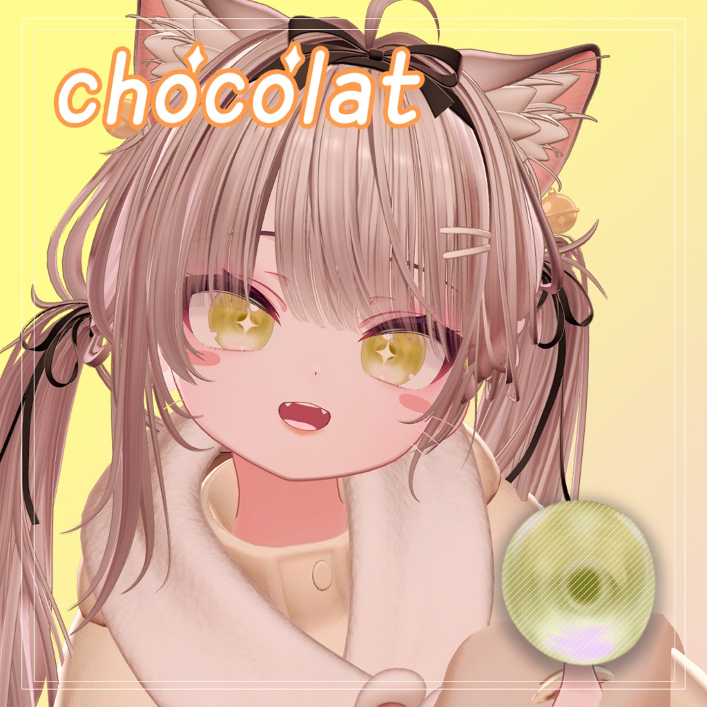 【12アバター対応】 Dark Cherry Eye Texture (9colors)