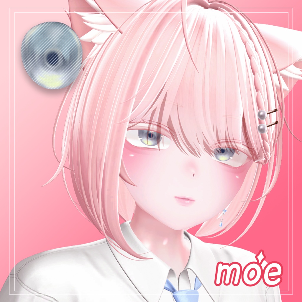 【12アバター対応】 Dark Cherry Eye Texture (9colors)