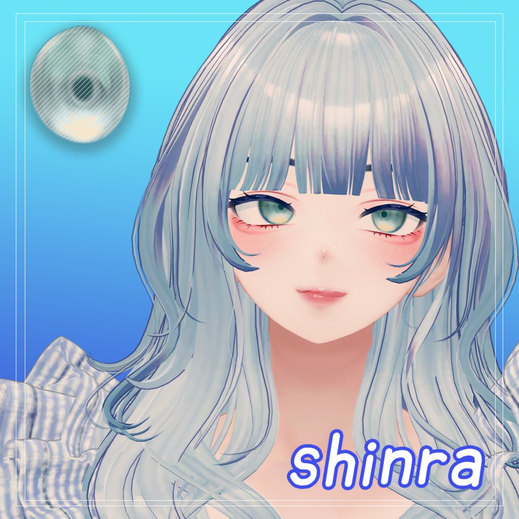 【12アバター対応】 Dark Cherry Eye Texture (9colors)