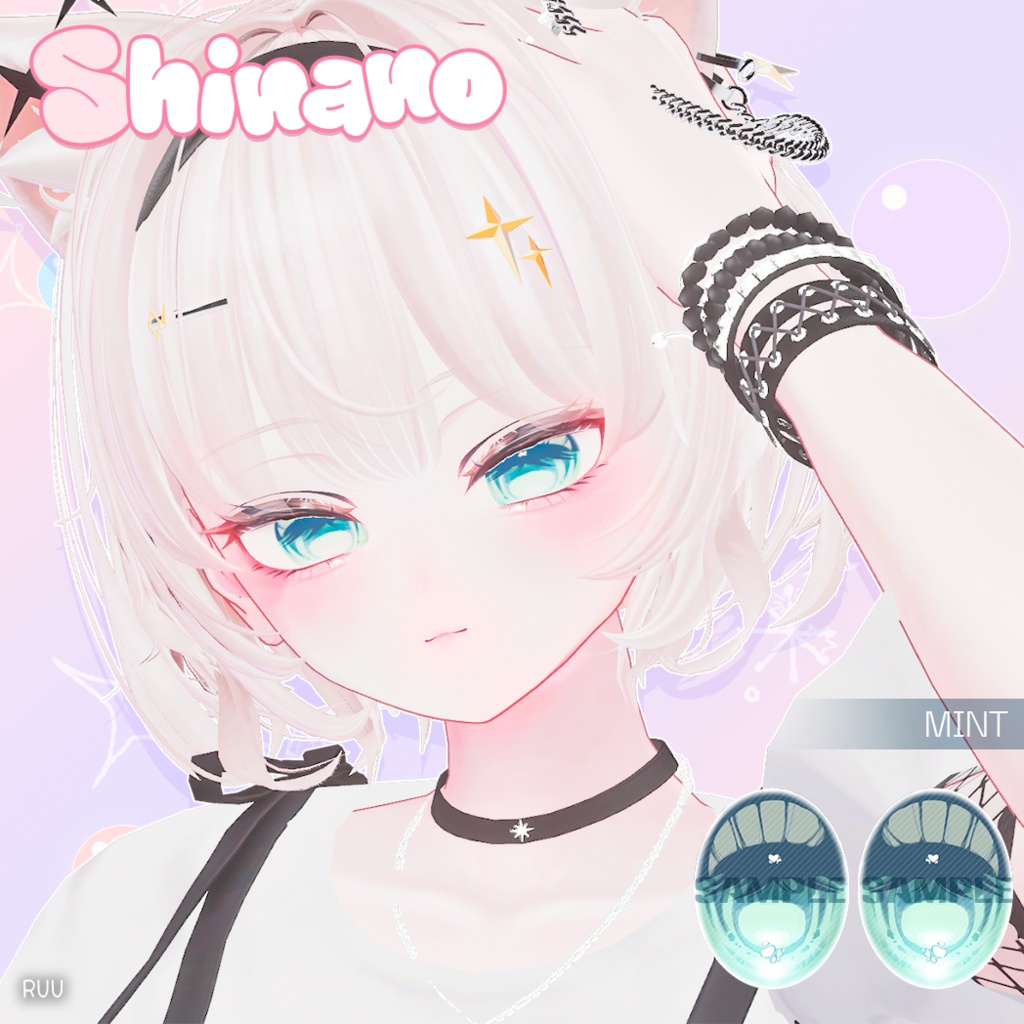 【11アバター対応】 Sugar Puff Eye Texture (13colors)