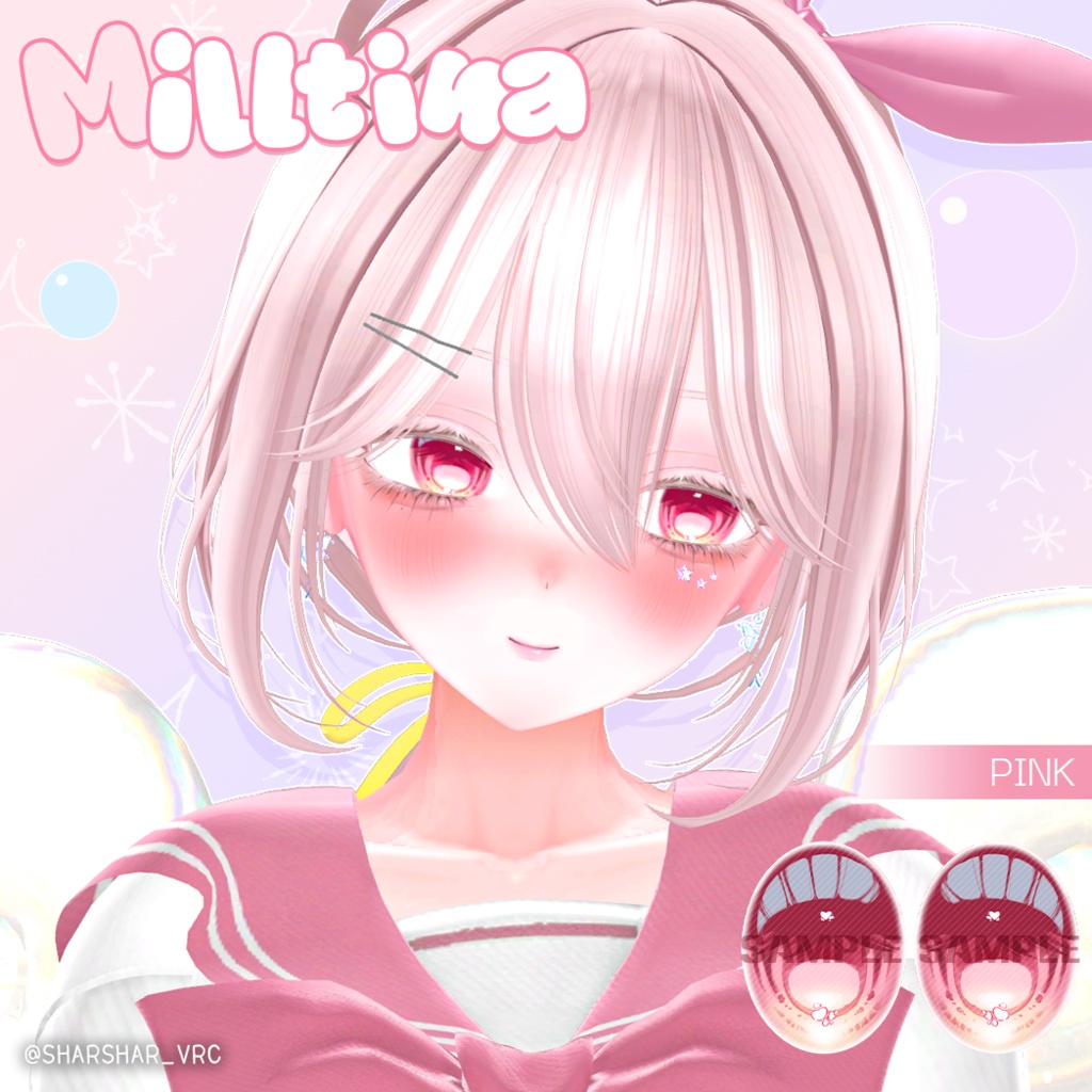 【11アバター対応】 Sugar Puff Eye Texture (13colors)