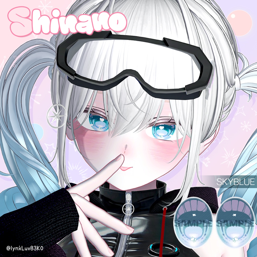 【11アバター対応】 Sugar Puff Eye Texture (13colors)