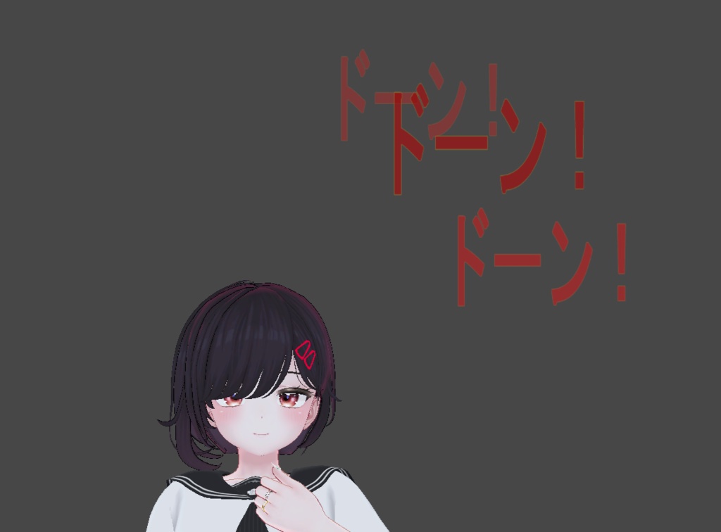 漫画文字集(描き文字)(オンオフできるパーティクル)